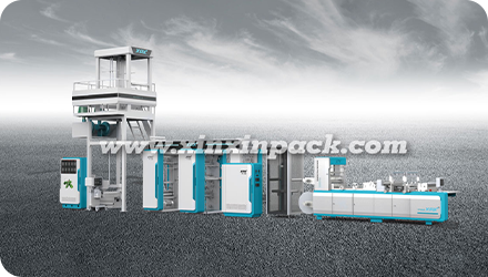 Zipper Bag Production Line (blowing, printing, cutting)