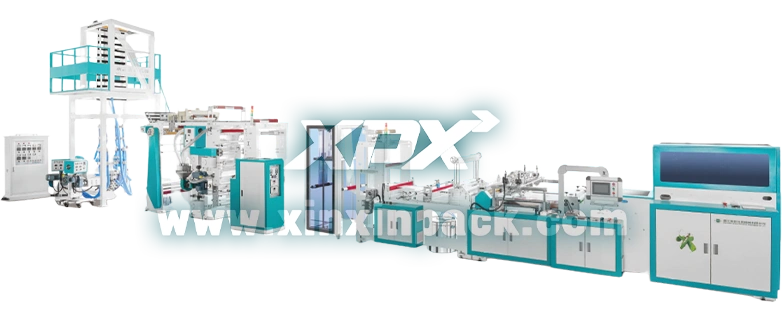 Automatic Zipper Bag Production Line Full Process Xinxin Packaging