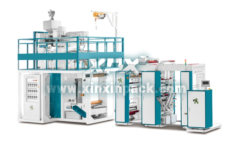 Water Cooling Zipper Film Blowing Machine