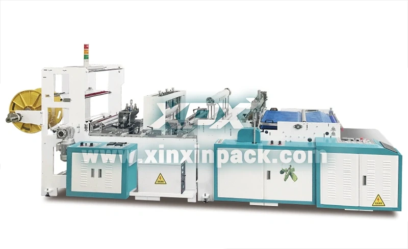 Water Cooling Zipper Bag Making Machine