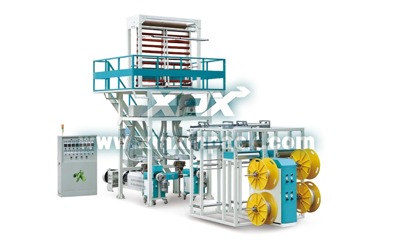 double-die-head-zipper-film-blowing-machine