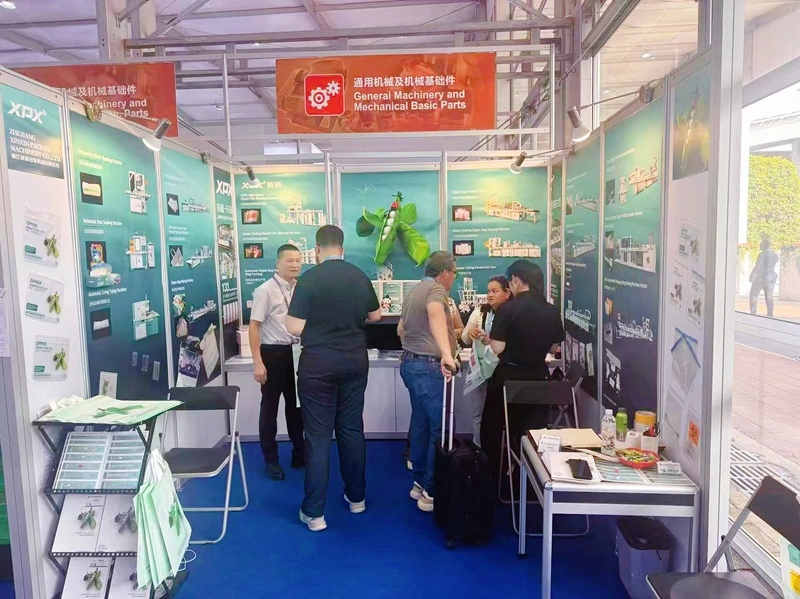 xinxin's on-site situation at the Canton Fair