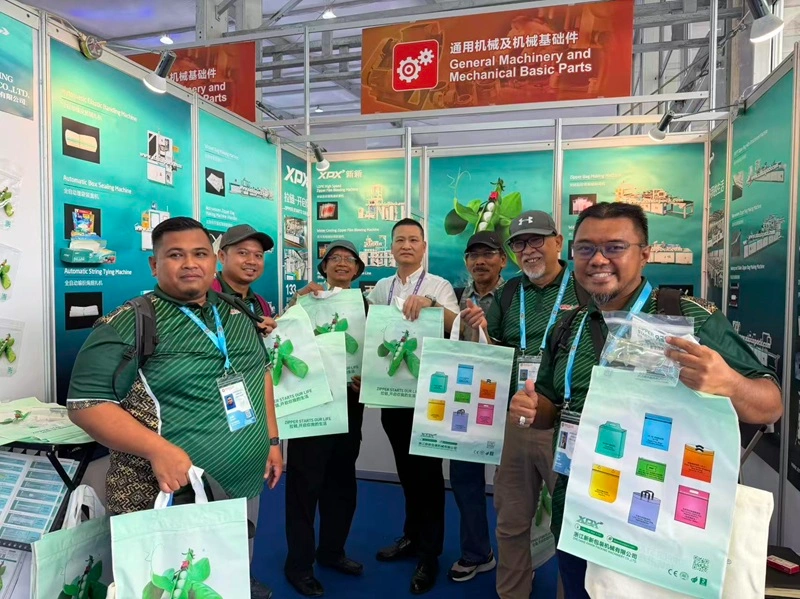 xinxin's on-site situation at the Canton Fair