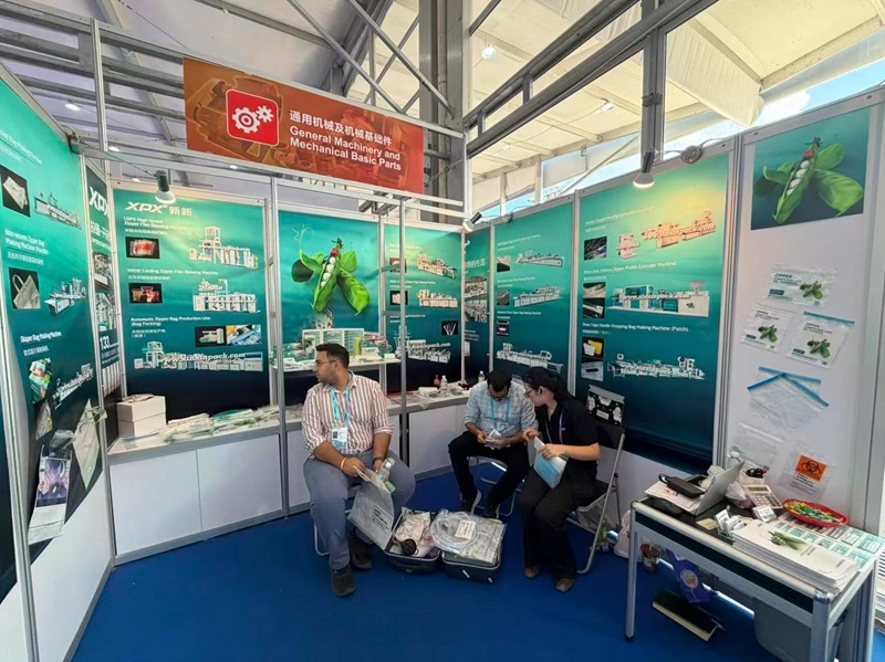 xinxin's on-site situation at the Canton Fair